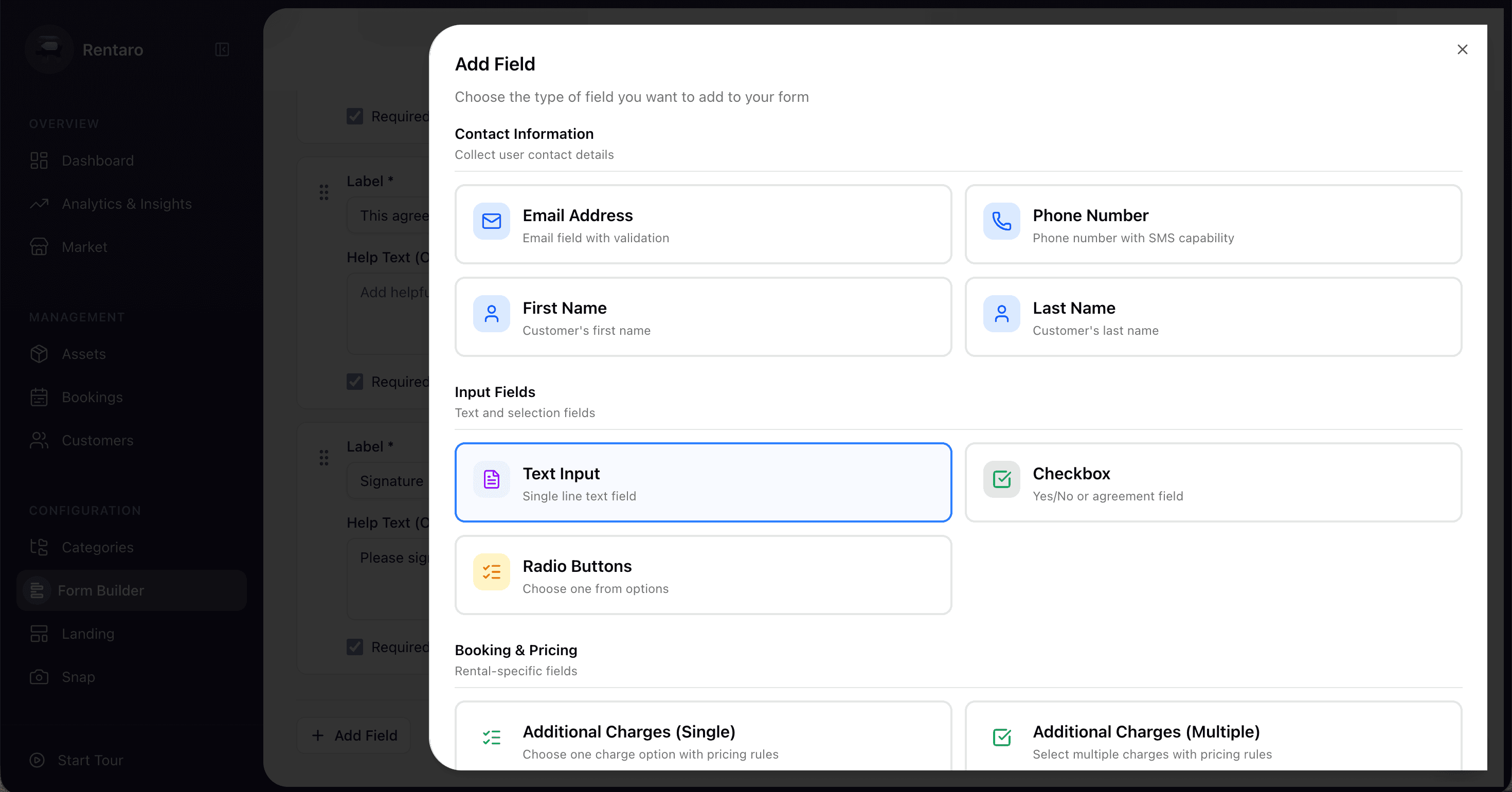 Forms that capture complete requests